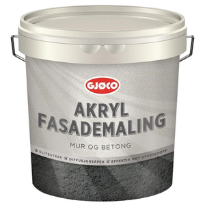 Akryl Fasadfärg Diffusionsöppen