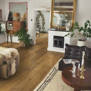 Parkettgolv Pergo Wood Svalbard Camel Brown Oak Plank