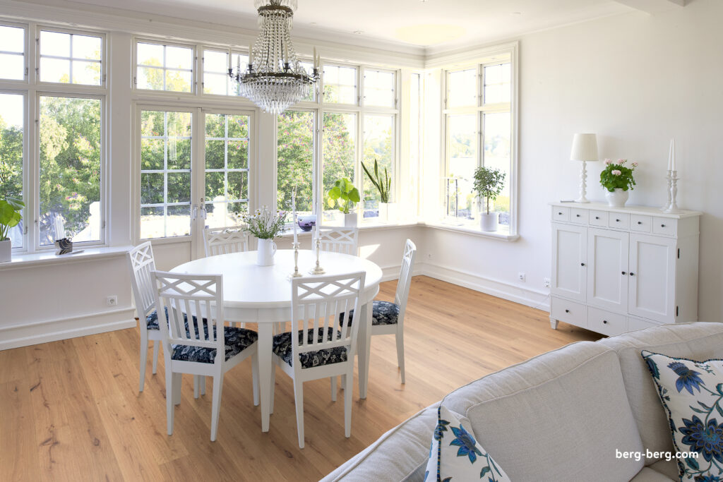 Berg & Berg Parkettgolv Ek XXL Raskamåla Borstad Vitolja - Bild 3