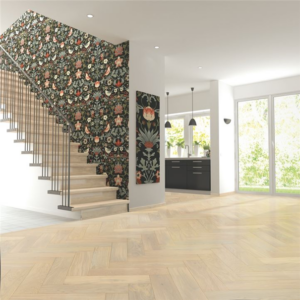 Pergo Wood Saltholm Light Herringbone Oak Fiskbensparkett