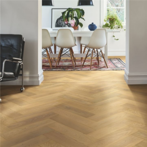 Pergo Wood Saltholm Natural Herringbone Oak Fiskbensparkett