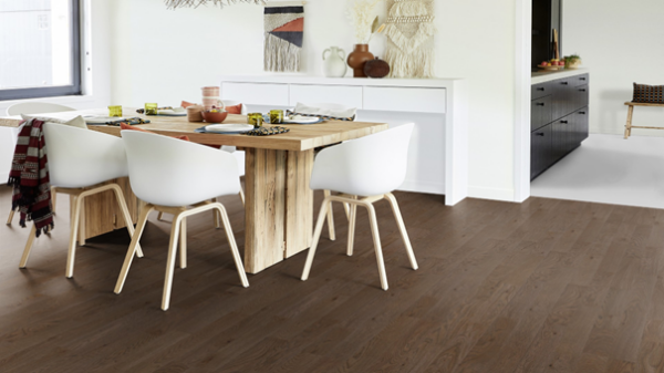 Parkettgolv Tarkett Shade Ek Italian Brown Duoplank (2-stav)
