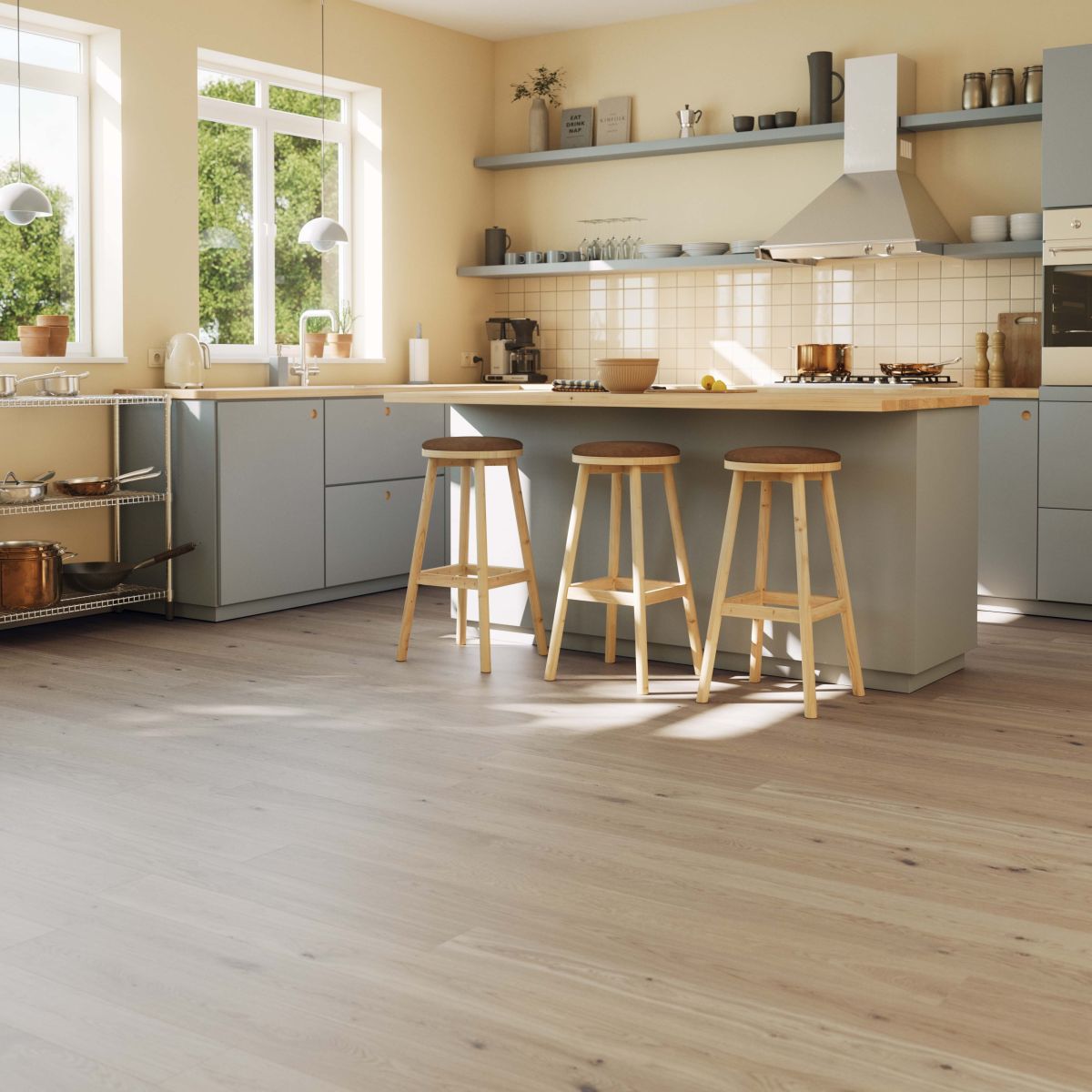 Bjelin Woodura Planks Härdad Ek STENINGE 3.0 M