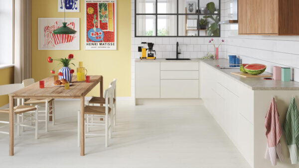 Tarkett Woodstock Laminatgolv Aurora Oak White - Image 4