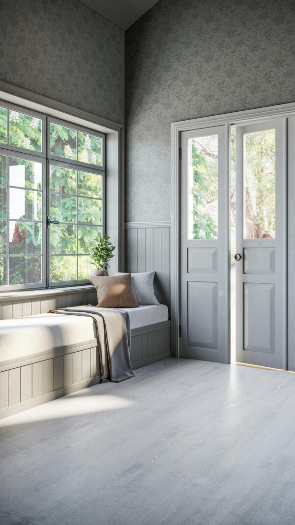 Tarkett Vinylklick iD Click Ultimate 55 Scandinavian Oak Medium Grey - Image 4