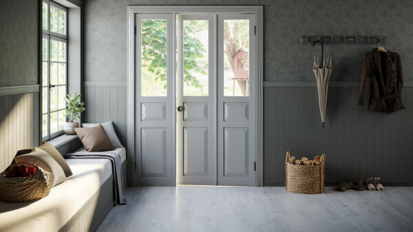 Tarkett Vinylklick iD Click Ultimate 55 Scandinavian Oak Medium Grey