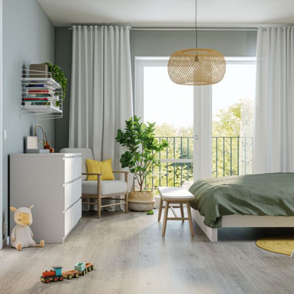 Bjelin Vinyl Klickgolv Rigid Core Planks MILTON Weathered Grey