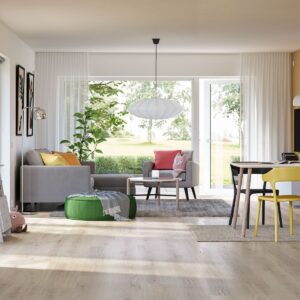 Bjelin Vinyl Klickgolv Rigid Core Planks SANIBEL Warm White