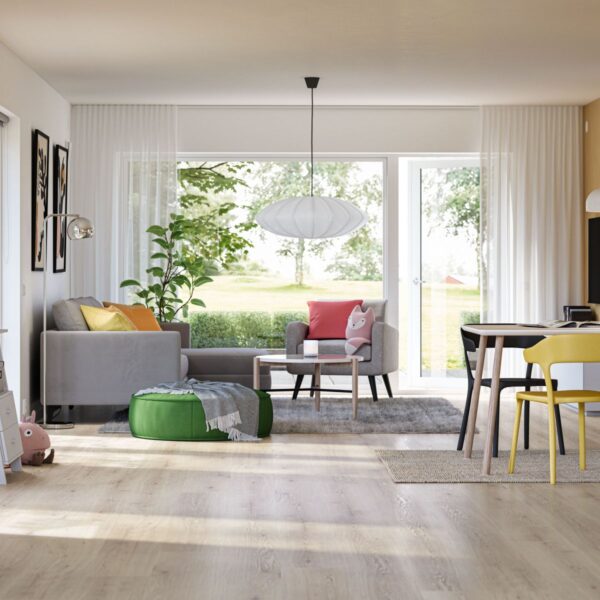 Bjelin Vinyl Klickgolv Rigid Core Planks SANIBEL Warm White
