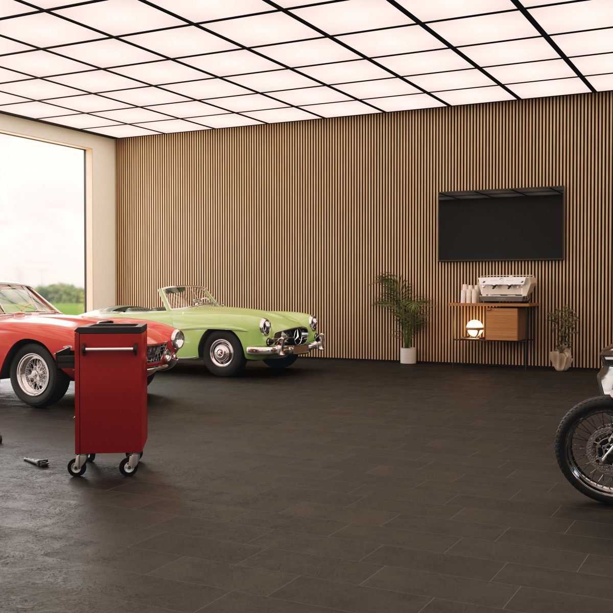 Bjelin Nadura Tiles NESO Eclipse Grey