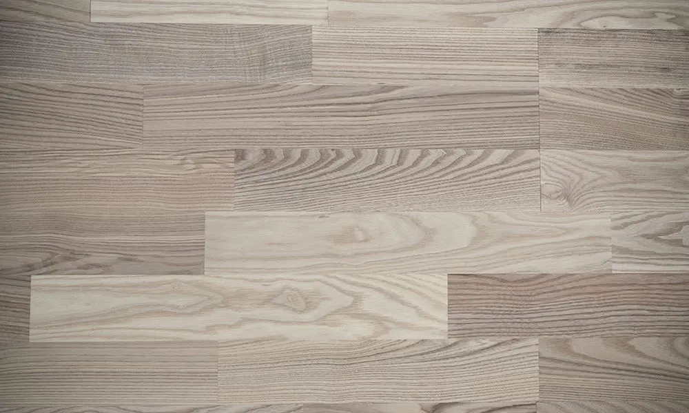 Wallmann Parkettgolv Ask 3-stav Vit Mattlack - Bild 3