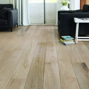 Wallmann Parkettgolv Nobel Ek Plank Natur Borstad Vitolja