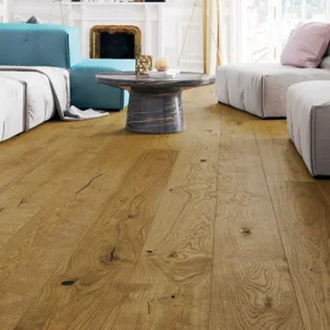 Wallmann Parkettgolv Nobel Ek Plank Country Brown Borstad Mattlack