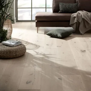 Wallmann Parkettgolv Herrgårdsplank Ek Rustik Invisible Borstad Mattlack