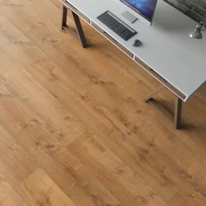 Wallmann Laminatgolv Grande XXL Ek Plank 62963 Amber Fort