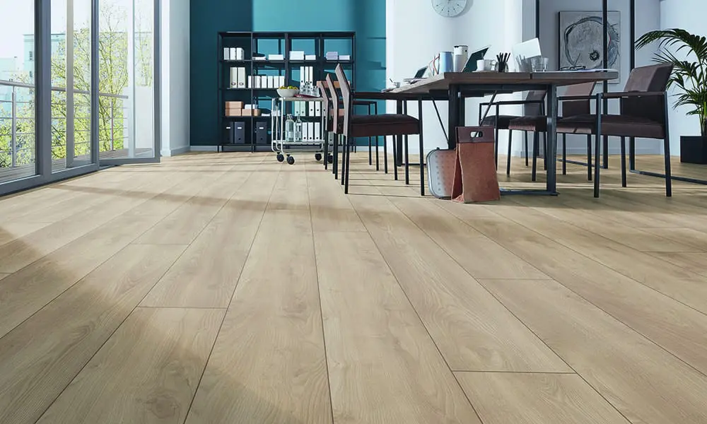 Wallmann Laminatgolv Mammut Exclusive Ek Plank 4752 Makro Ljus