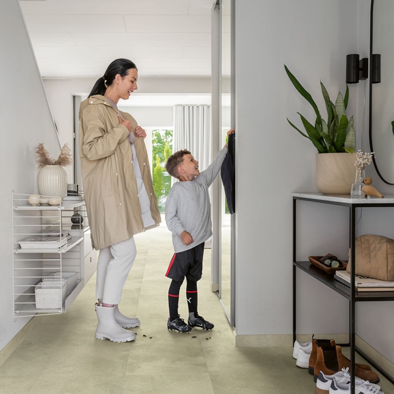 Pergo Vinylklick Isefjord Pad Pro Beige Gritty Stone