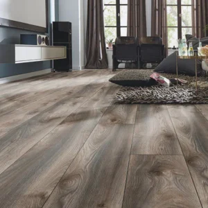 Wallmann Laminatgolv Mammut Exclusive Ek Plank 4792 Makro Grå