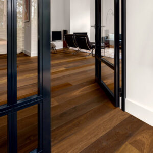 Berg & Berg Parkettgolv Ek XXL Lappland Dark Rustik Borstad Mattlack